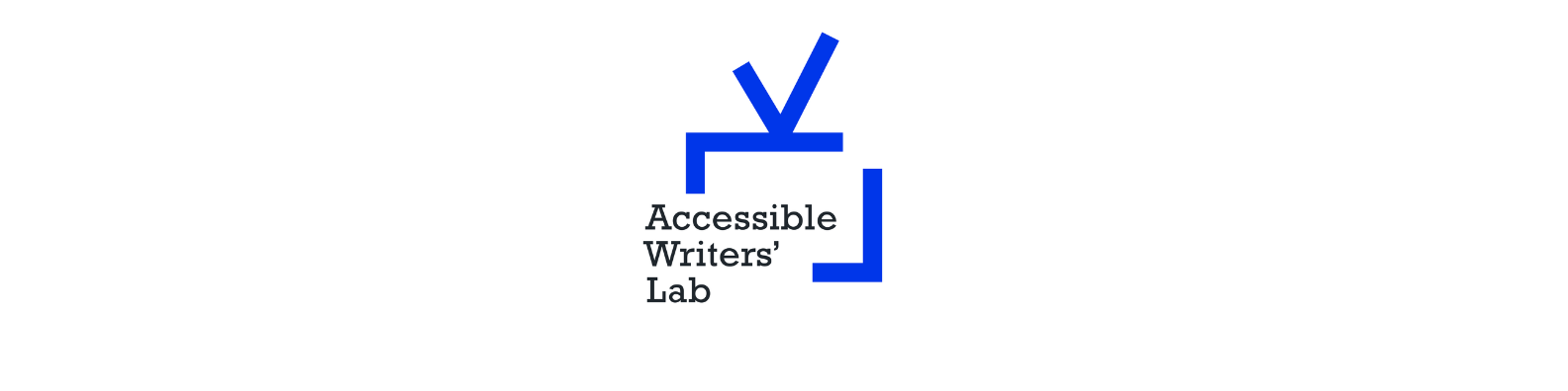 Accessible Writers Lab logo.